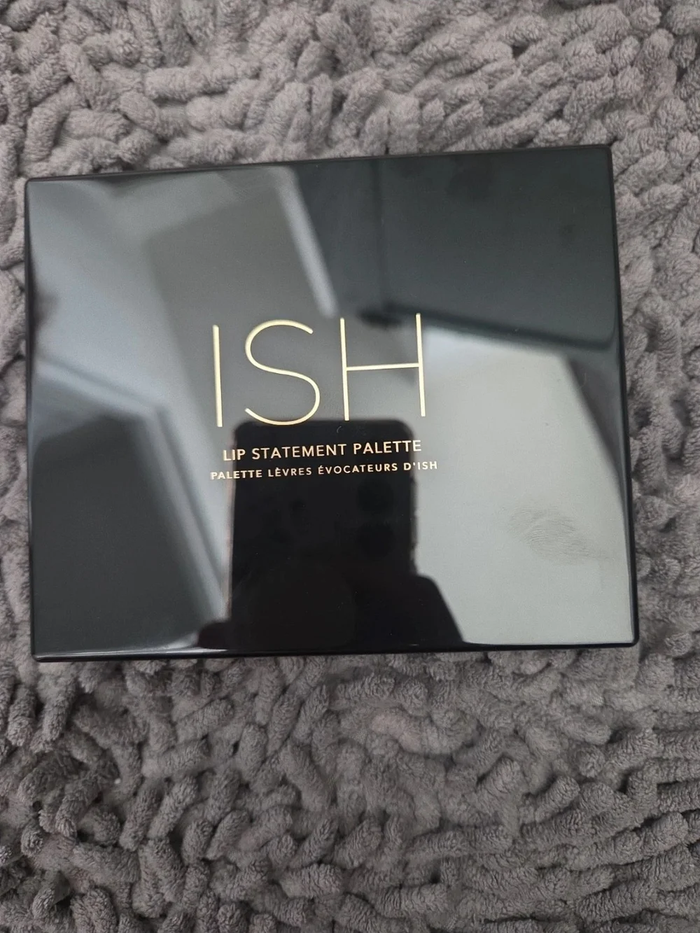 ISH Lip Statement Palette - Black & Gold Logo